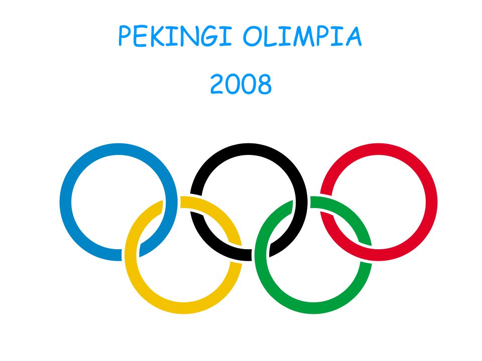 PEKINGI OLIMPIA 2008