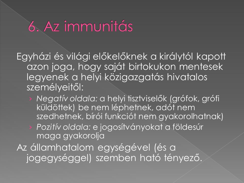 6. Az immunitás