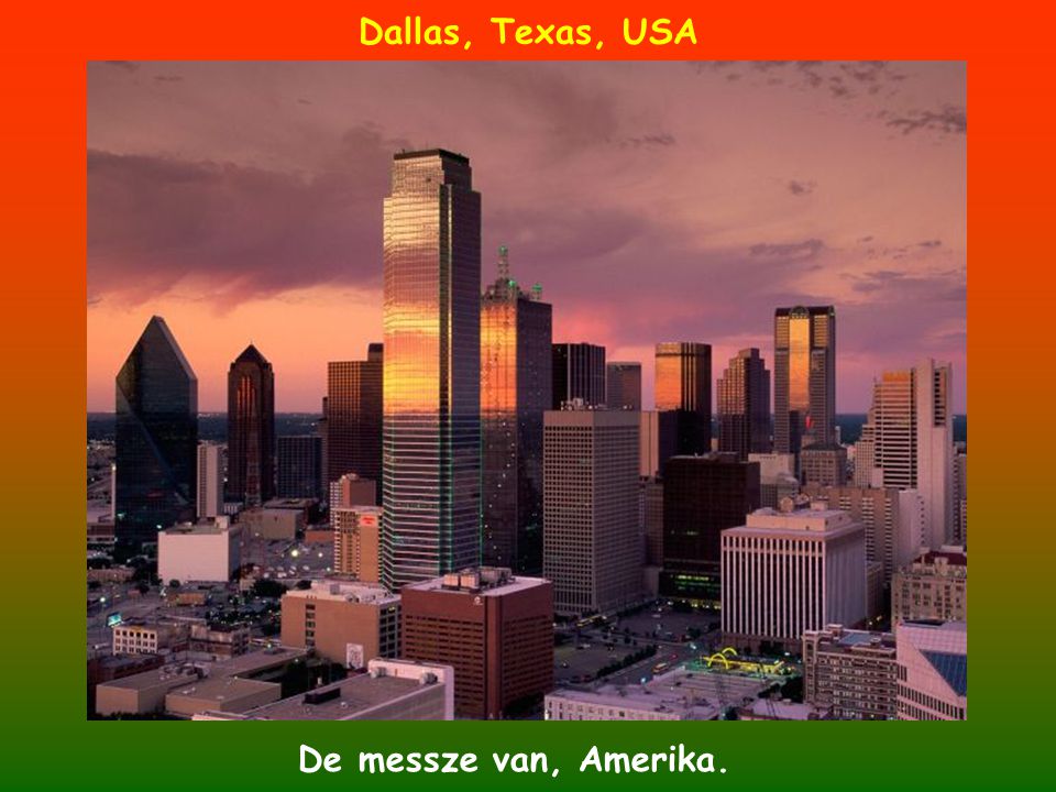 Dallas, Texas, USA De messze van, Amerika.