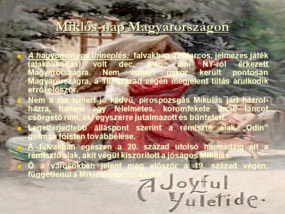 Miklós-nap Magyarországon
