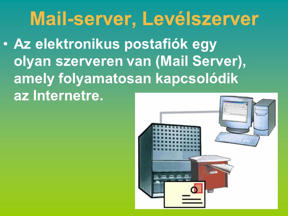 Mail-server, Levélszerver