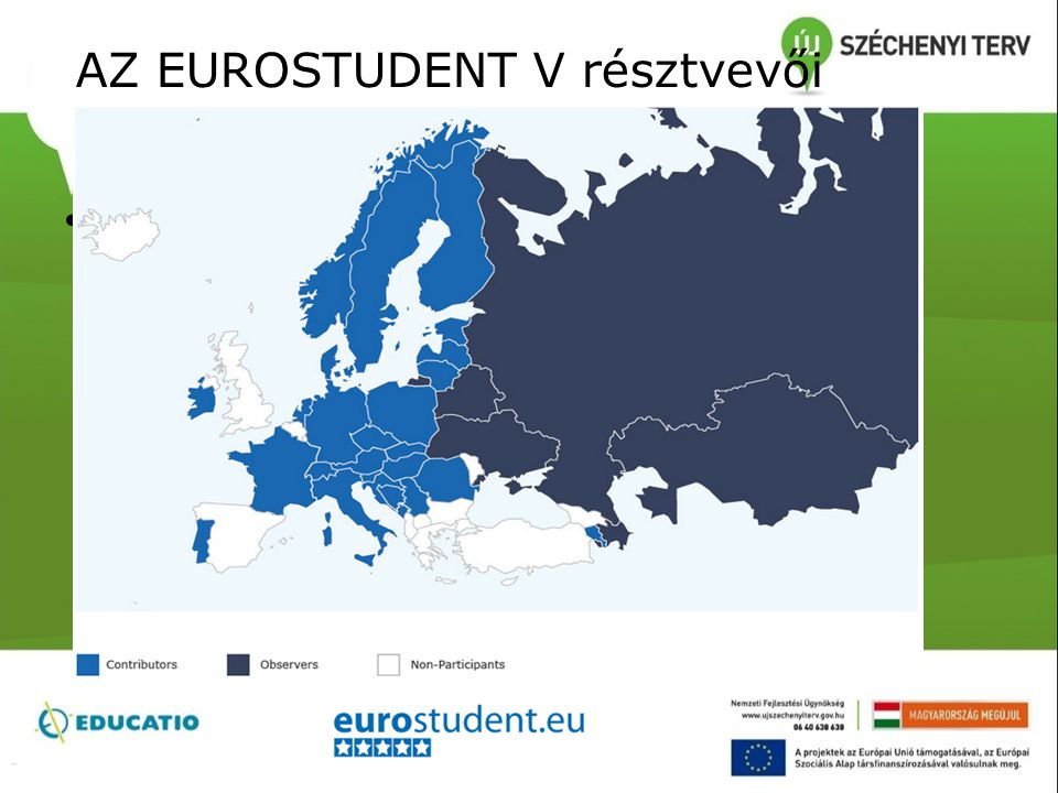 AZ EUROSTUDENT V résztvevői