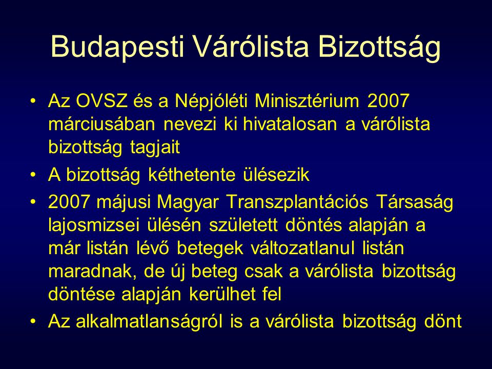 Budapesti Várólista Bizottság