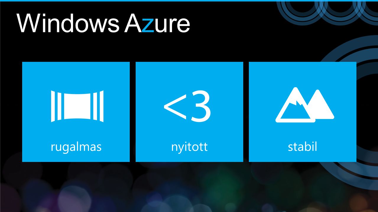 Windows Azure rugalmas nyitott stabil