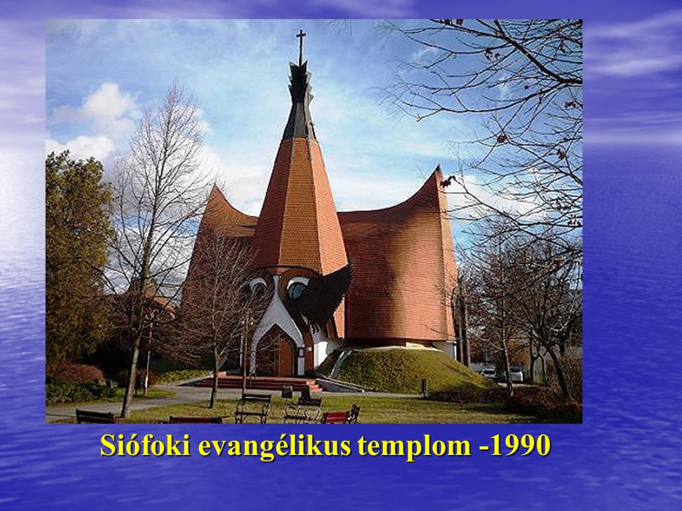 Siófoki evangélikus templom -1990
