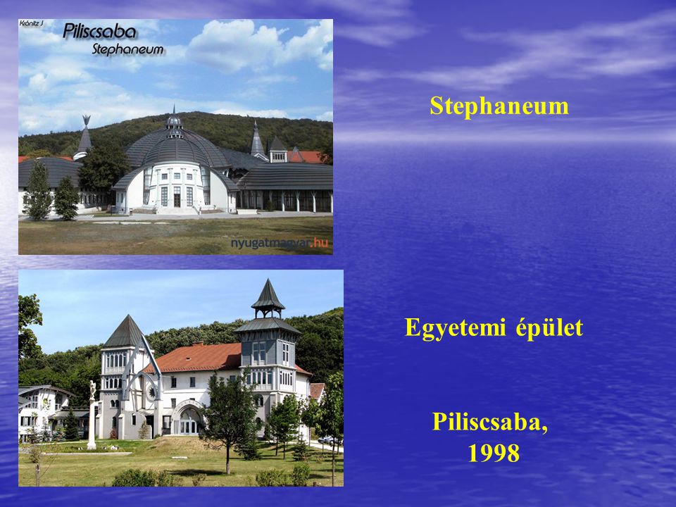 Stephaneum Egyetemi épület Piliscsaba, 1998
