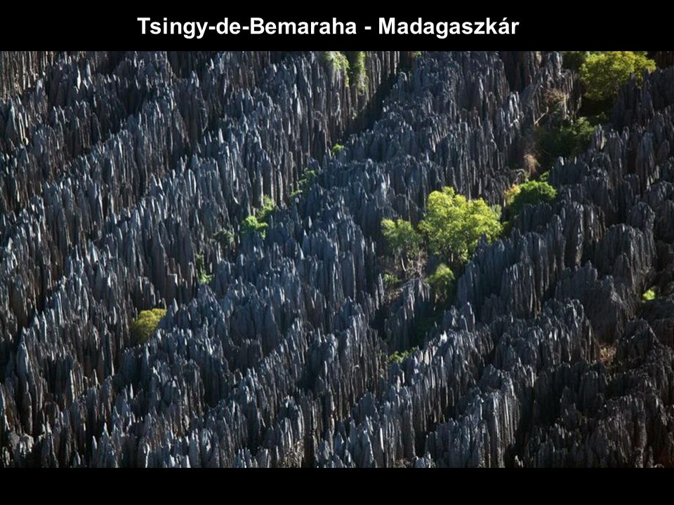 Tsingy-de-Bemaraha - Madagaszkár