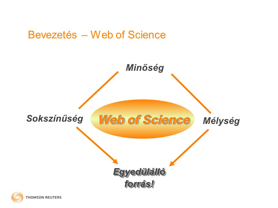 Bevezetés – Web of Science