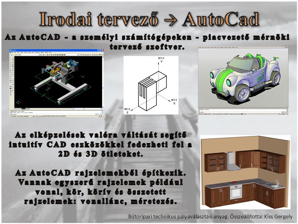Irodai tervező  AutoCad