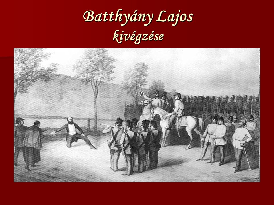 Batthyány Lajos kivégzése