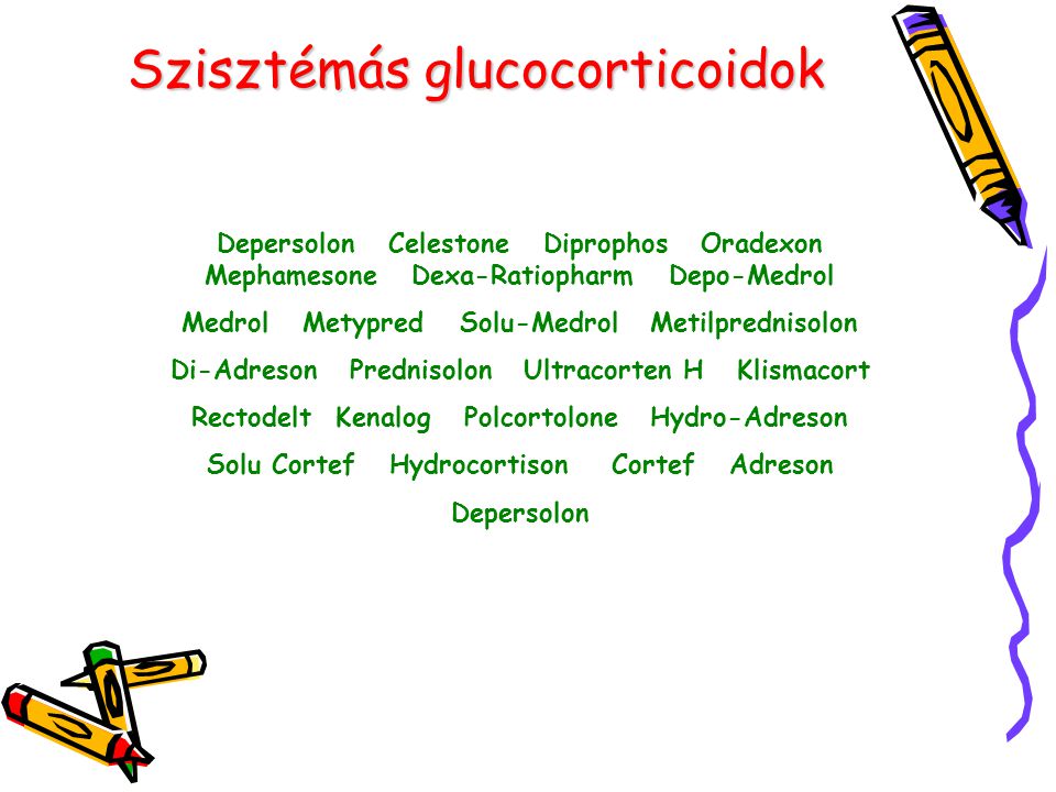 Szisztémás glucocorticoidok