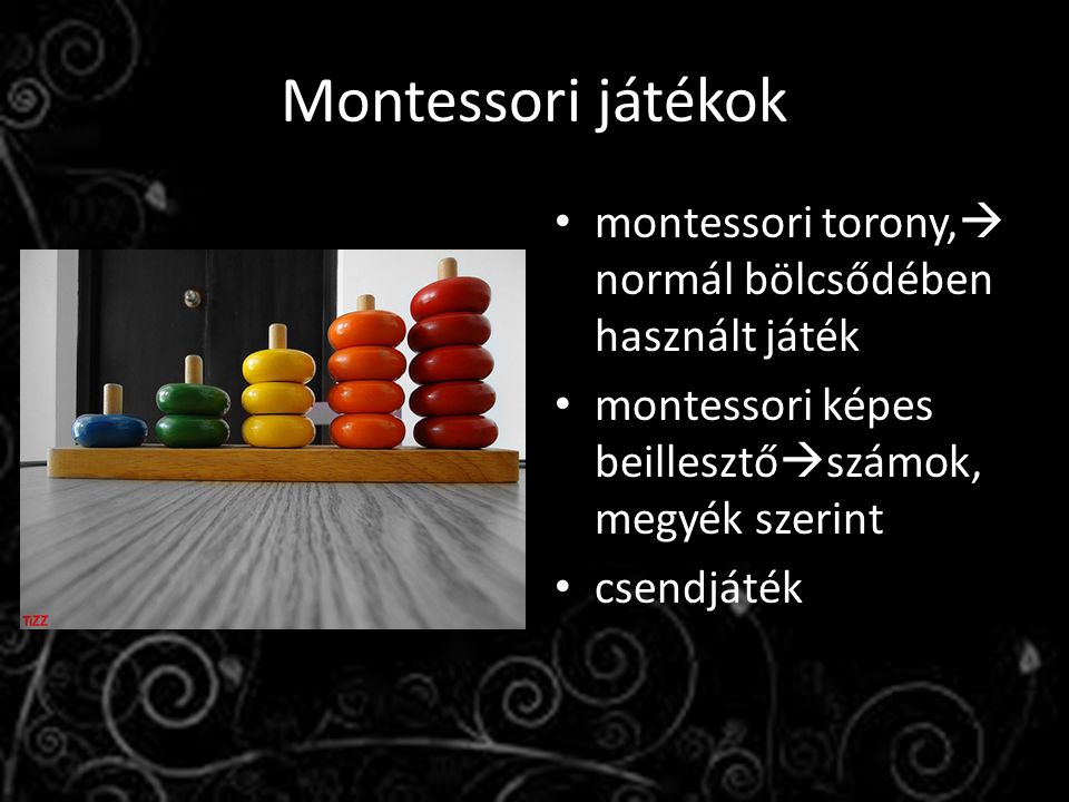 Montessori játékok montessori torony, normál bölcsődében használt játék. montessori képes beillesztőszámok, megyék szerint.