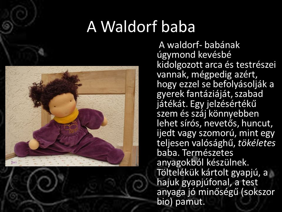 A Waldorf baba