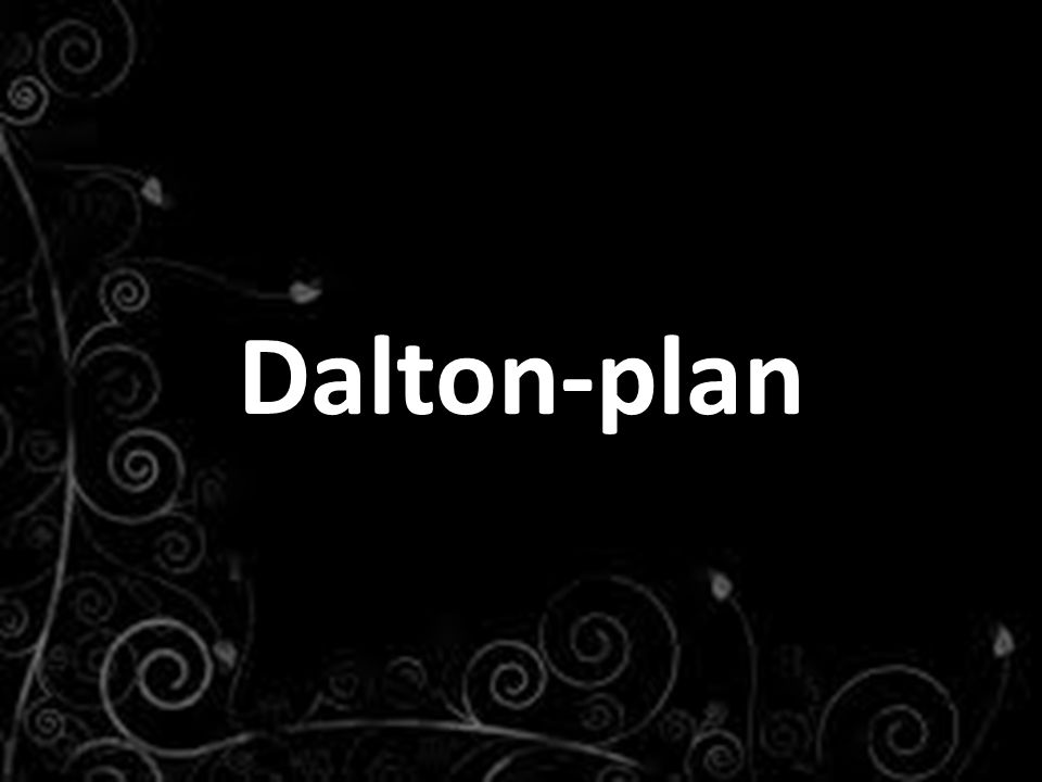 Dalton-plan