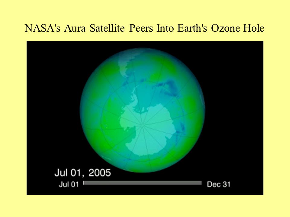 NASA s Aura Satellite Peers Into Earth s Ozone Hole