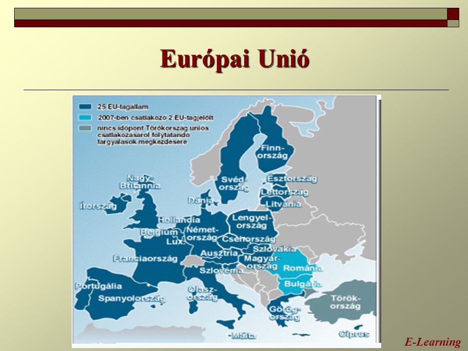 Európai Unió E-Learning
