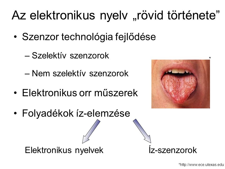 Az elektronikus nyelv „rövid története