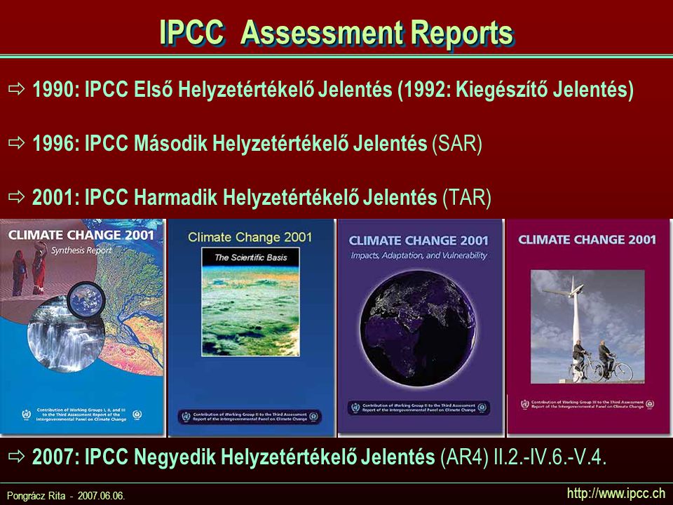IPCC Assessment Reports