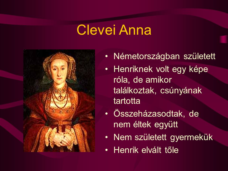 Clevei Anna Németországban született