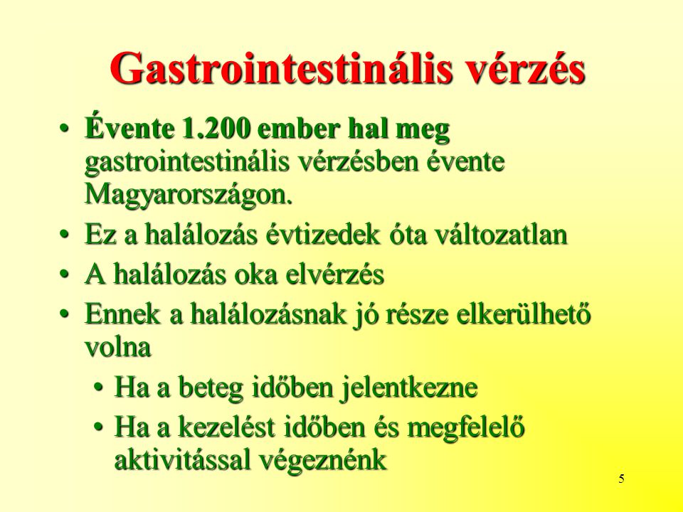 Gastrointestinális vérzés