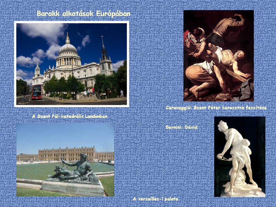 Barokk alkotások Európában