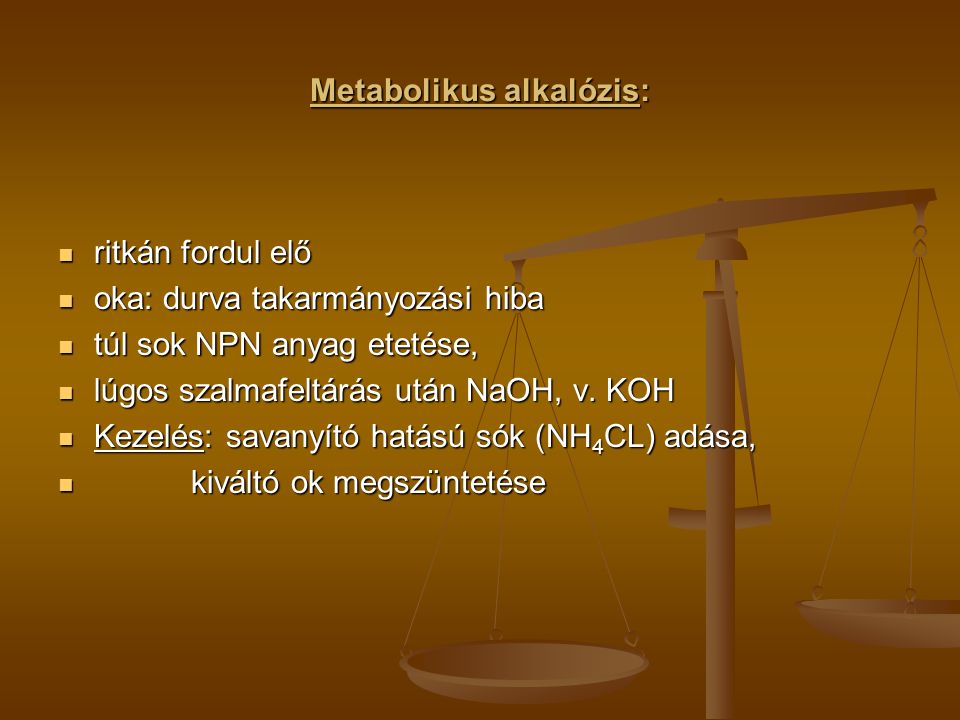Metabolikus alkalózis: