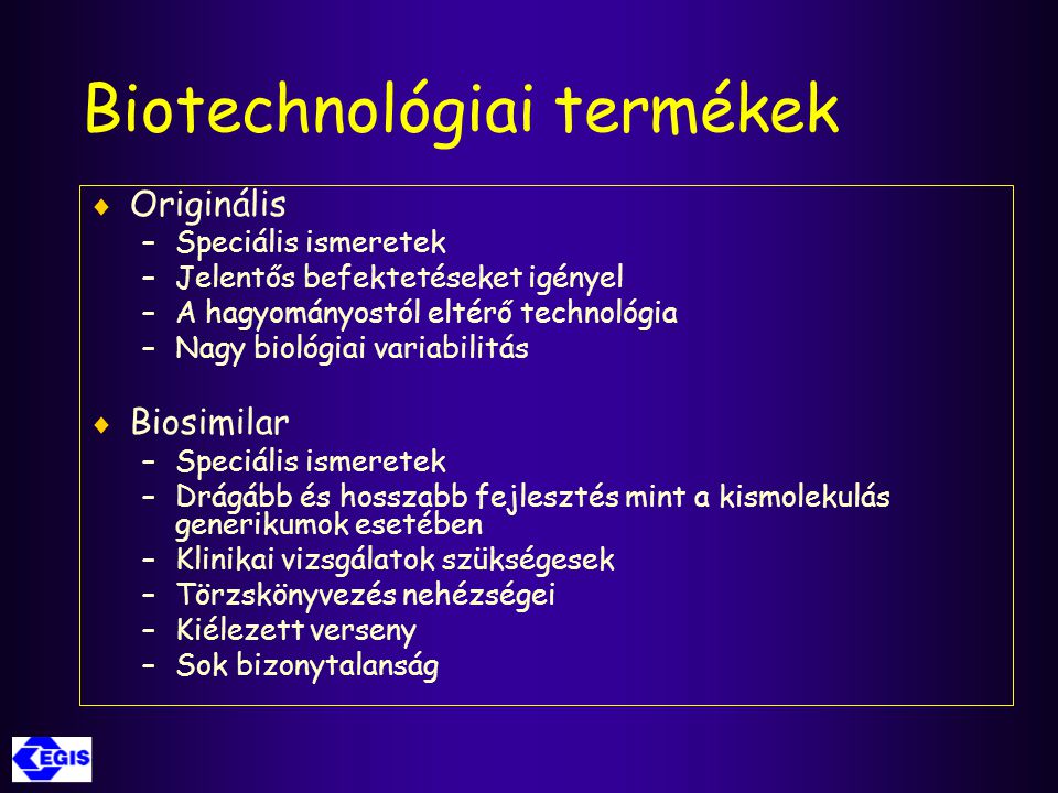 Biotechnológiai termékek