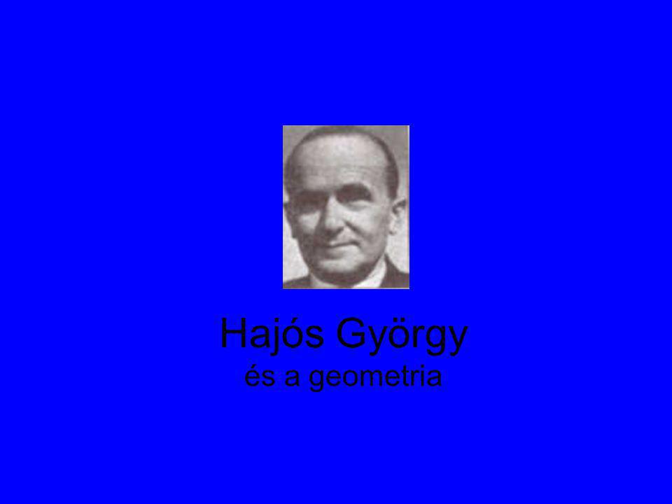 Hajós György és a geometria