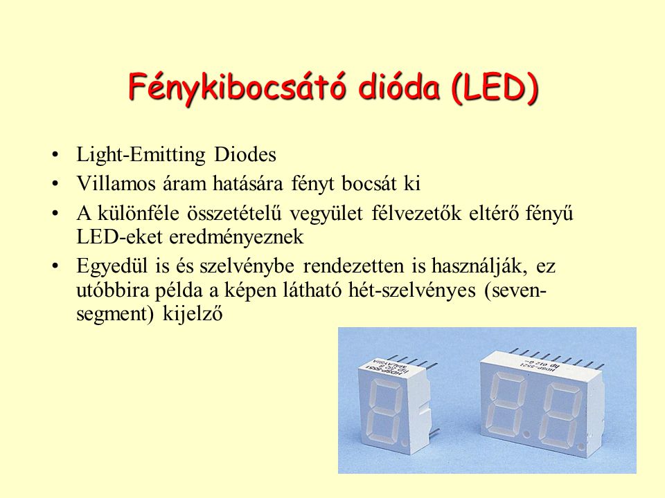 Fénykibocsátó dióda (LED)