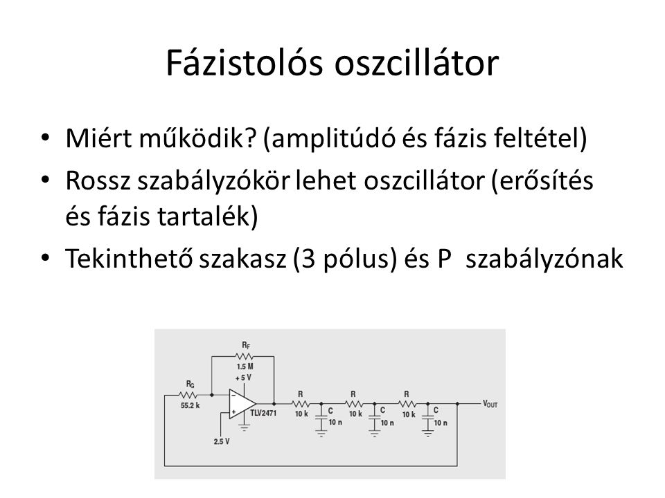 Fázistolós oszcillátor