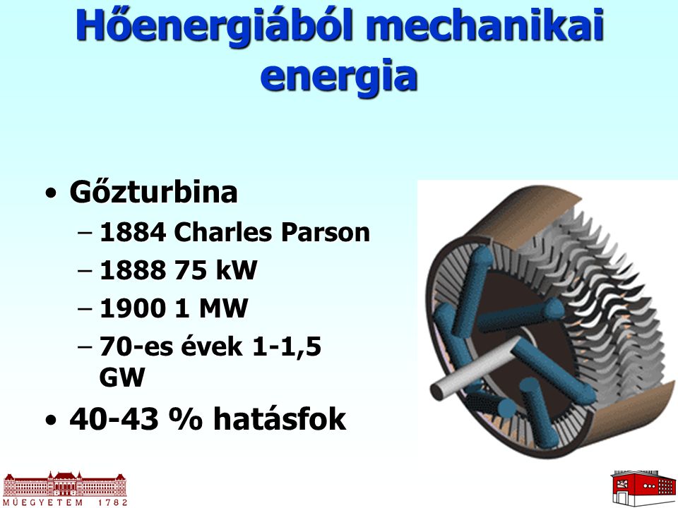 Hőenergiából mechanikai energia