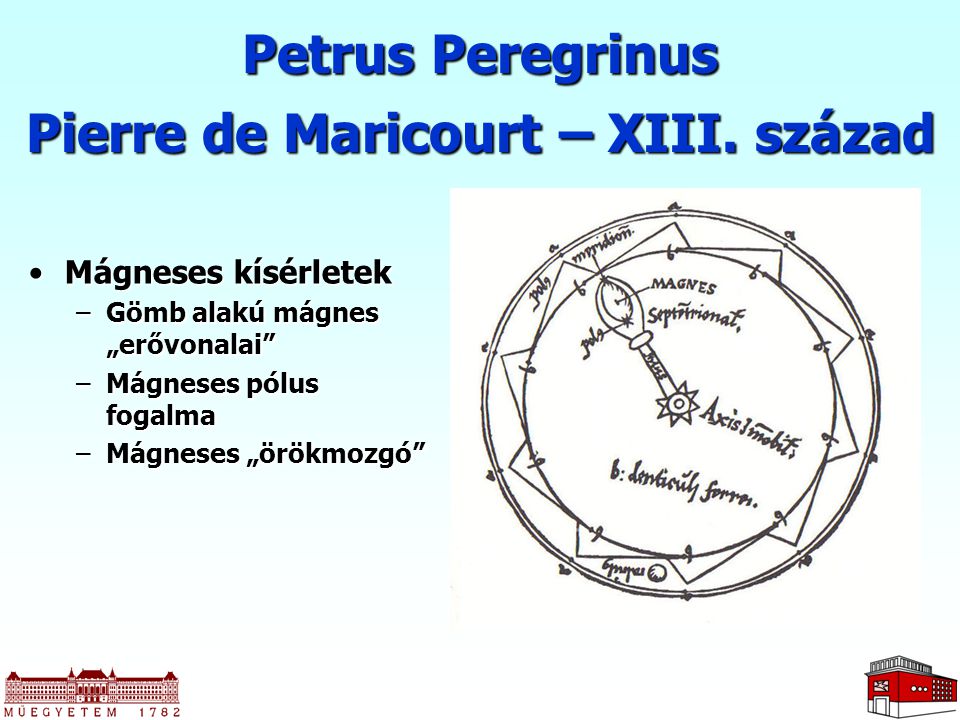 Pierre de Maricourt – XIII. század
