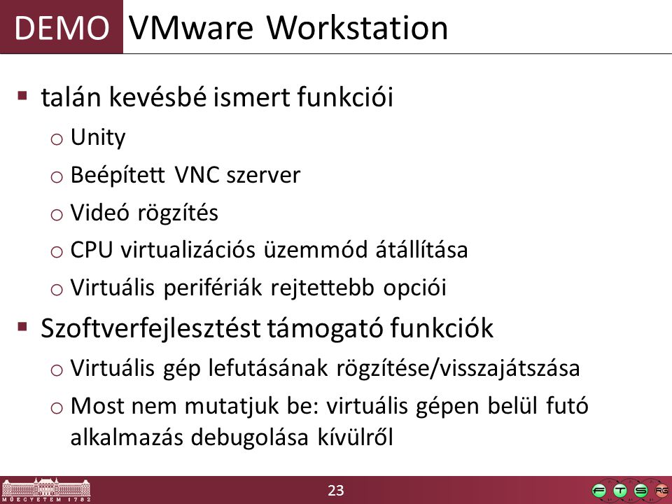 VMware Workstation talán kevésbé ismert funkciói