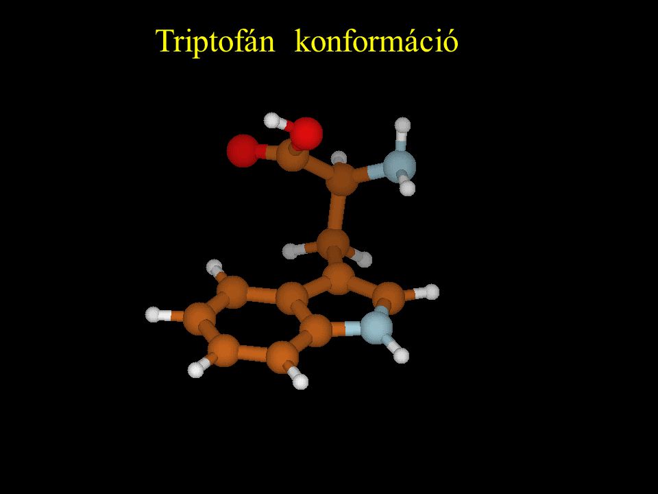 Triptofán konformáció