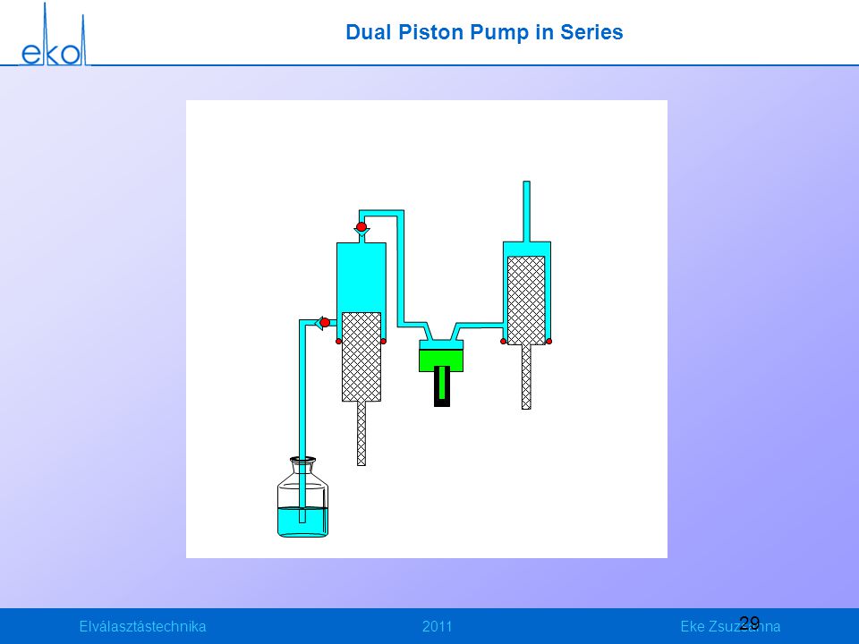 Dual Piston Pump in Series