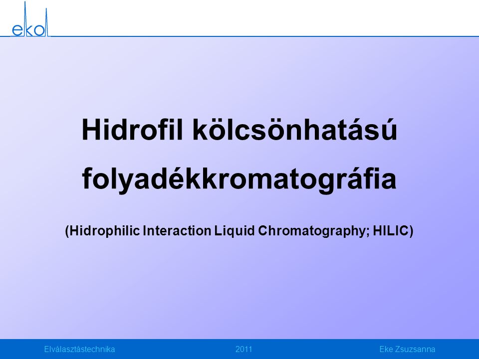 Hidrofil kölcsönhatású folyadékkromatográfia