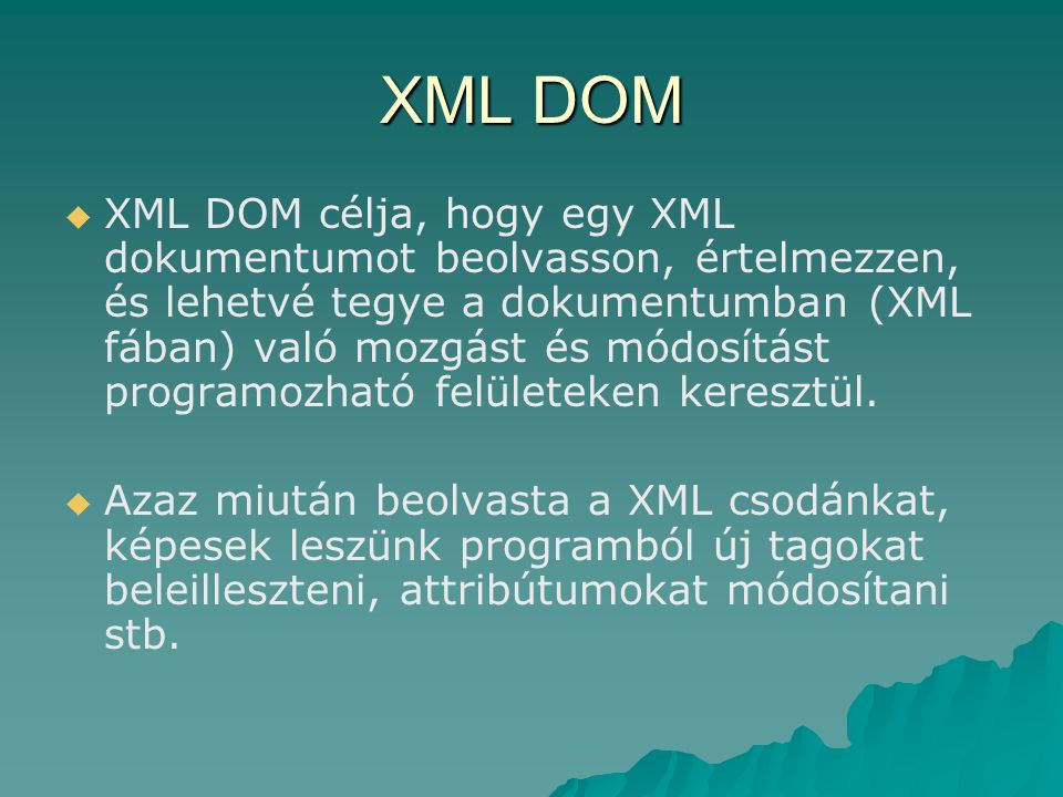 XML DOM