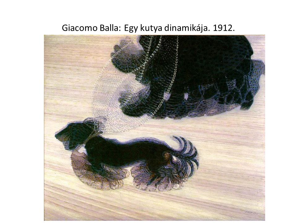 Giacomo Balla: Egy kutya dinamikája