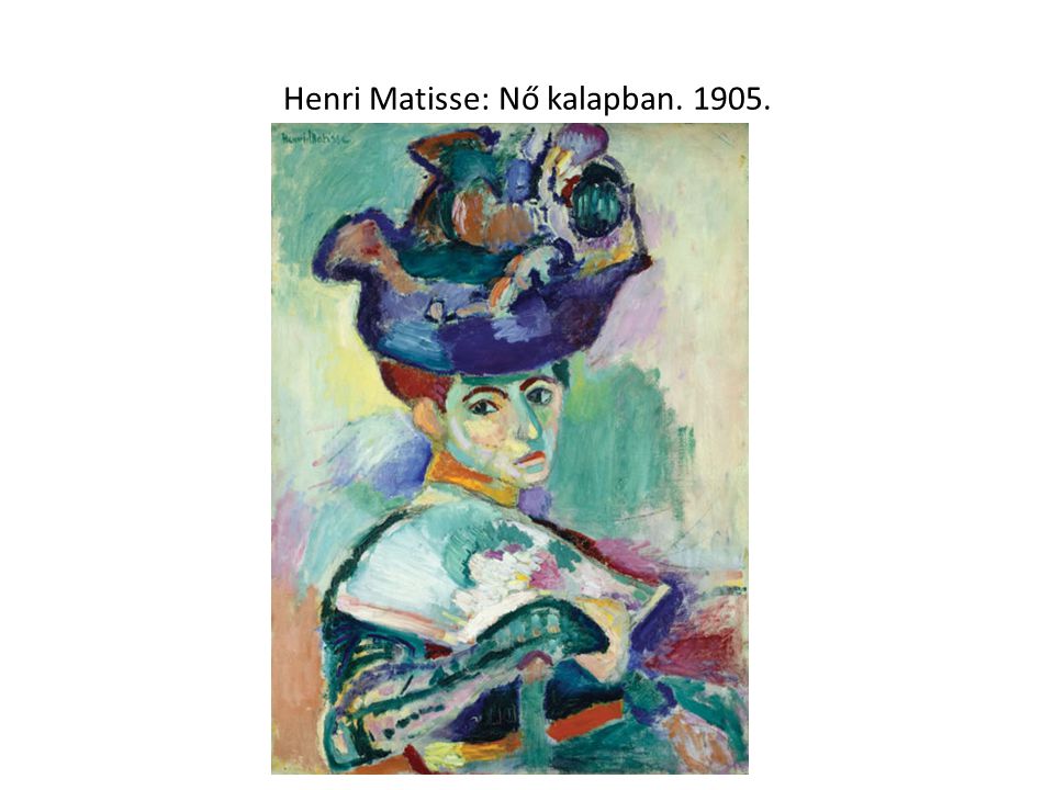 Henri Matisse: Nő kalapban