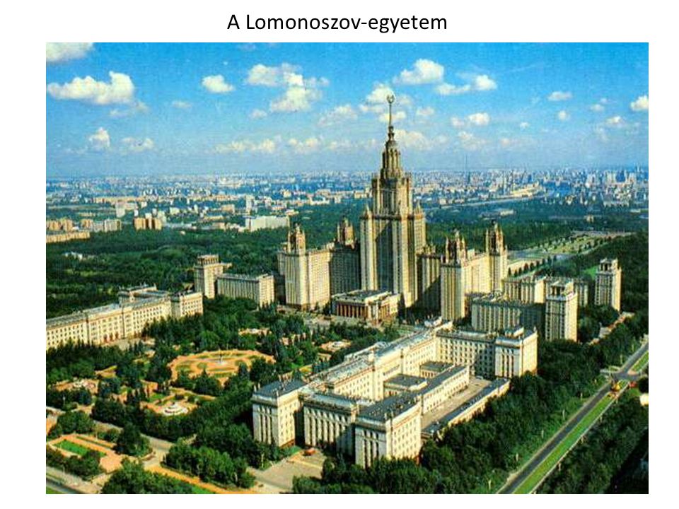 A Lomonoszov-egyetem
