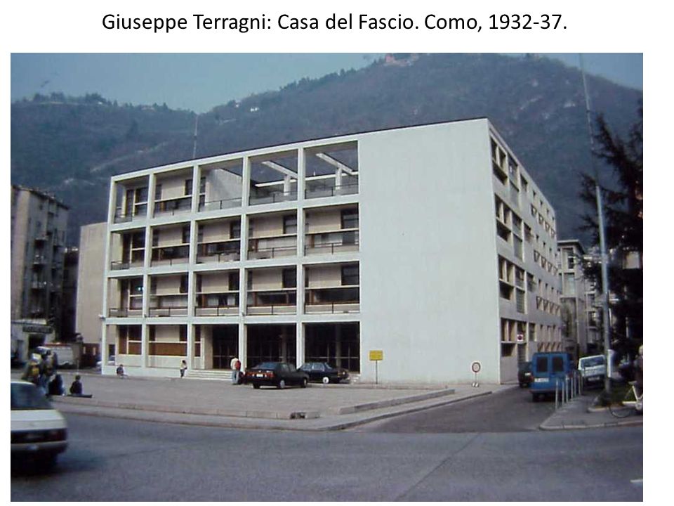 Giuseppe Terragni: Casa del Fascio. Como,