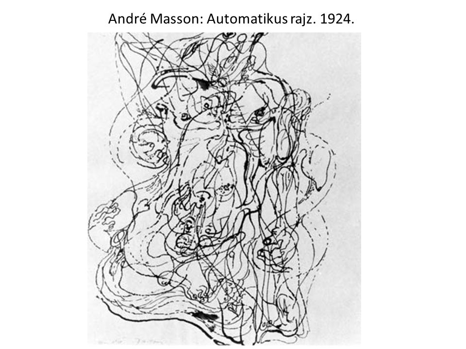 André Masson: Automatikus rajz