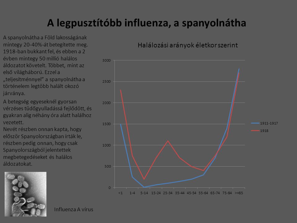 A legpusztítóbb influenza, a spanyolnátha