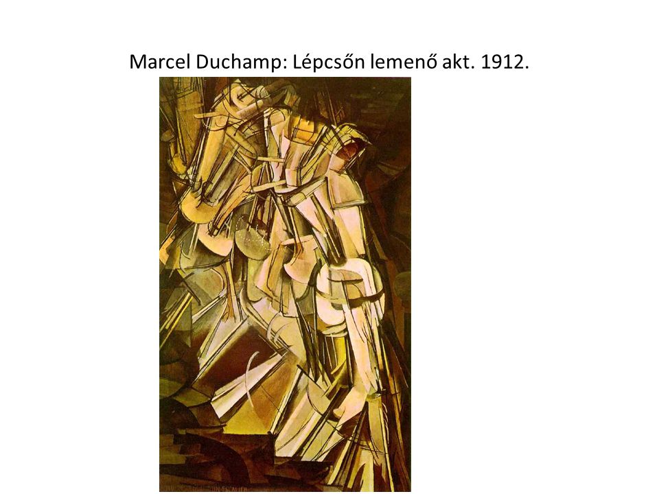 Marcel Duchamp: Lépcsőn lemenő akt