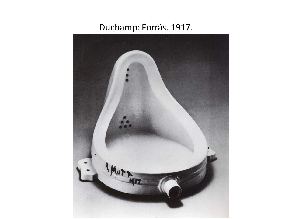 Duchamp: Forrás