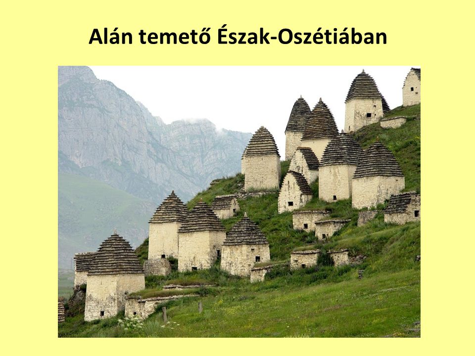 Alán temető Észak-Oszétiában