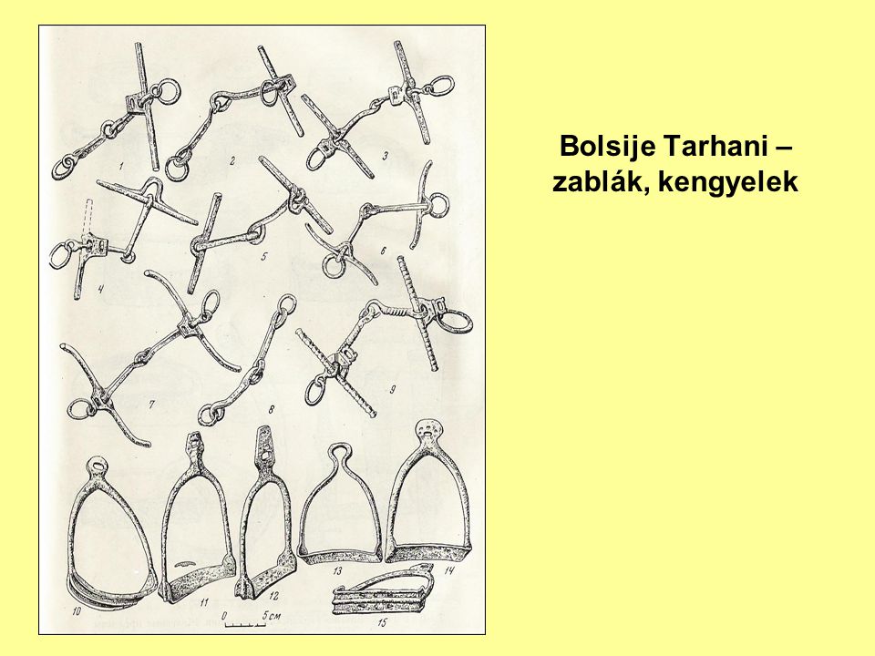 Bolsije Tarhani – zablák, kengyelek