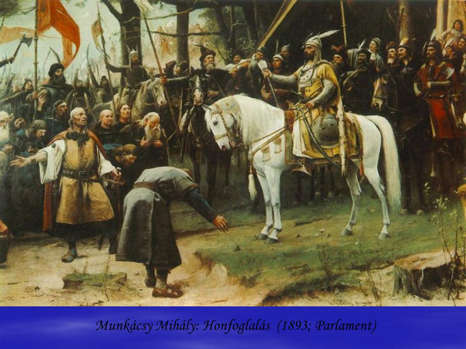 Munkácsy Mihály: Honfoglalás (1893; Parlament)
