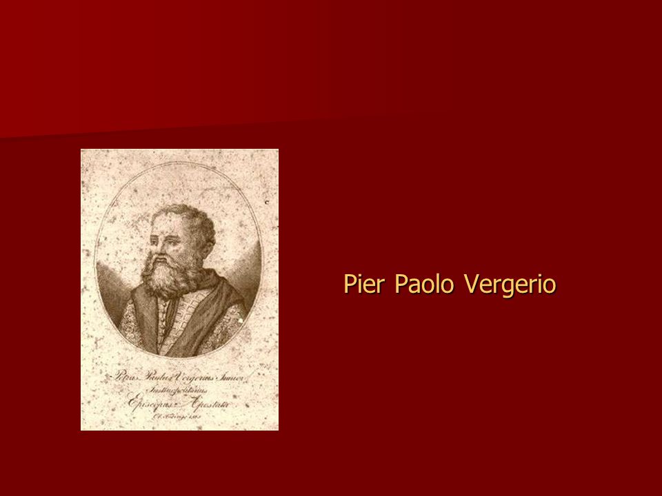 Pier Paolo Vergerio