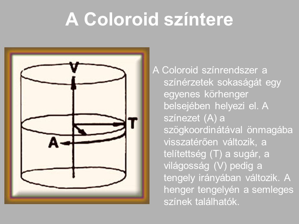 A Coloroid színtere